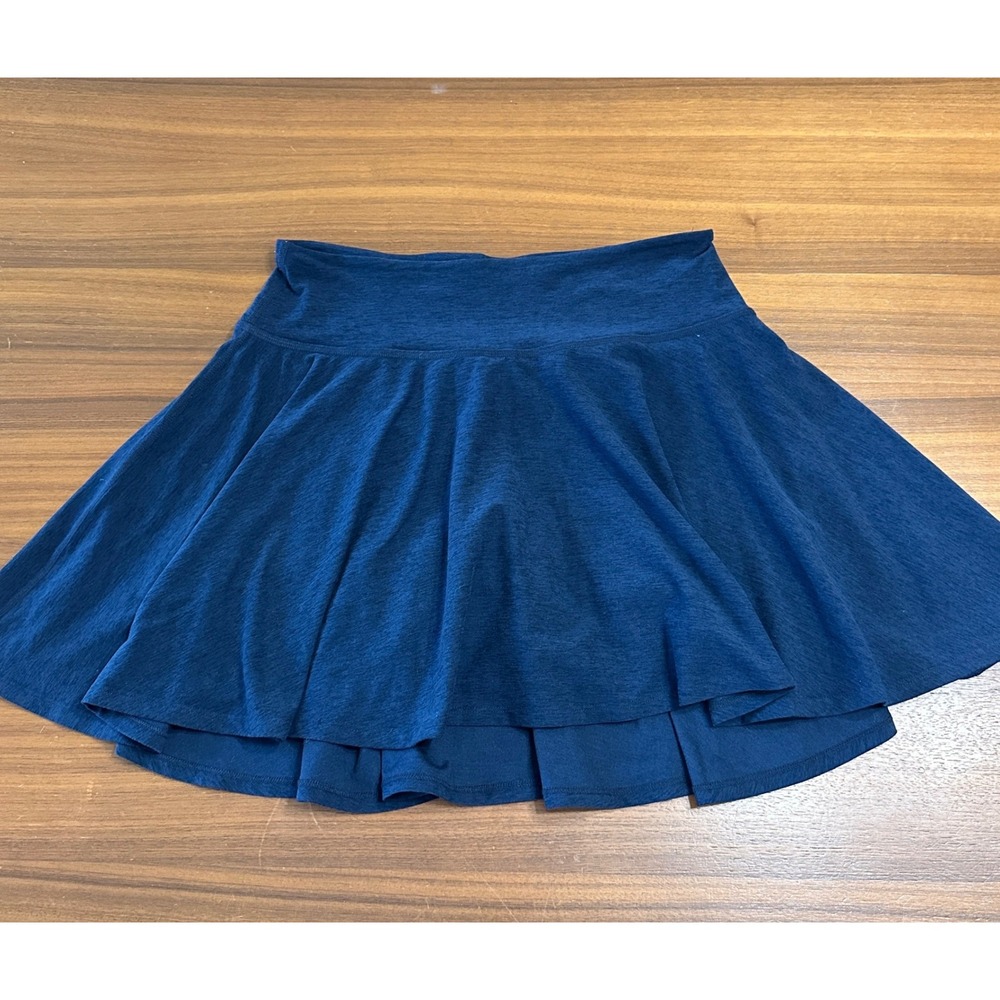 Beyond Yoga Spacedye Skort ‎ Womens 1X Blue Activewear Skirt Tennis Pickleball